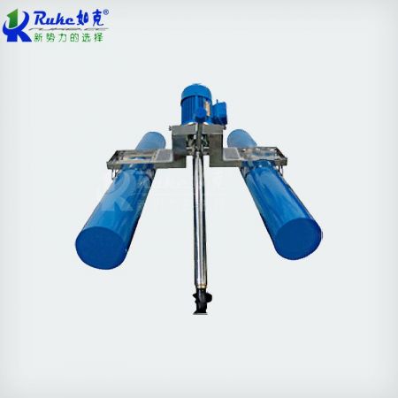 LJB不銹鋼自吸螺旋式攪拌曝氣機曝氣攪拌兩用機